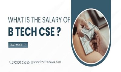 Salary of B Tech CSE