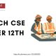 B Tech CSE after 12th