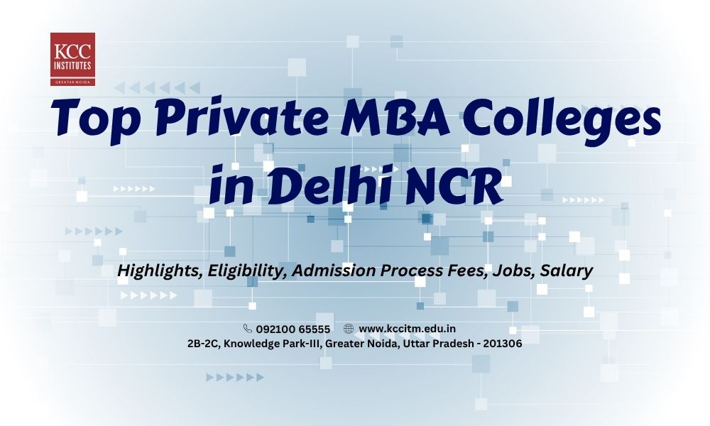 Private MBA Colleges in Delhi NCR