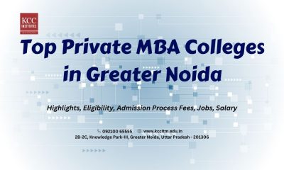 Top Private MBA Colleges in Greater Noida
