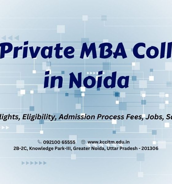Private MBA Colleges in Noida